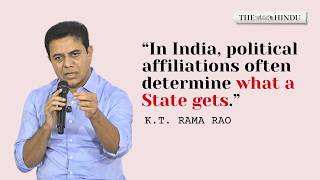 YouTube video thumbnail: K.T. Rama Rao on Regional Parties and the Culture of Freebies