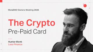 Privacy for Humans, Frictionless for Agents — Hunter | MetaDAO Inaugural Ownership Meeting
