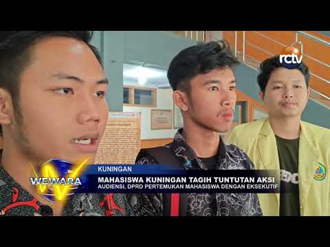 Mahasiswa Kuningan Tagih Tuntutan Aksi