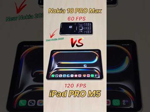 Nokia 18 PRO Max🔥vs iPad PRO M5😈120FPS vs 60FPS vs 2GB RAM vs S22 vs S24 #shorts #freefire #nokia