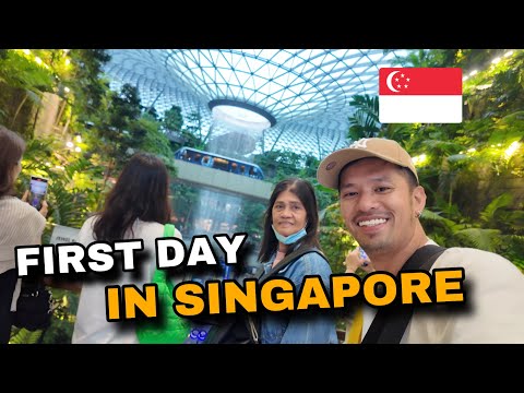 1ST TIME TRAVEL NI MAMA SA SINGAPORE | Jpinoy Vlogs