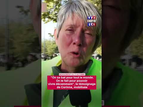 🔴 17 octobre : "On se bat pour tout le monde", le témoignage de Corinne mobilisée à Rennes｜LCI