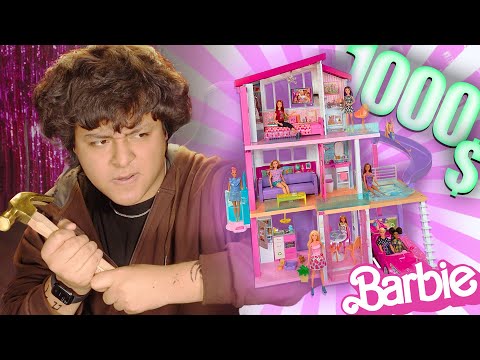 destruyendo la CASA de BARBIE de 1000$