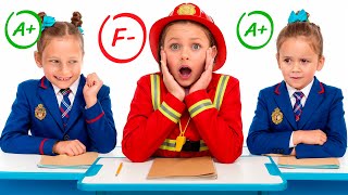 Maya shows that knowledge is the most important thing in school
