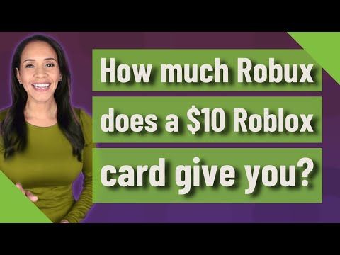 How Much Robux Do You Get From A 10 Roblox Card 07 2021 - how much robux in 10 dollar card