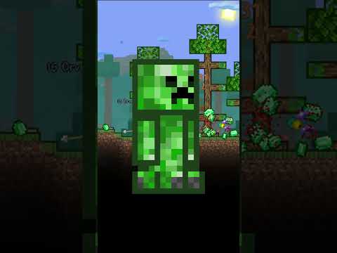 El crossover entre MINECRAFT Y TERRARIA