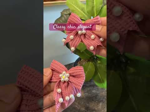 #hairaccessories #Bowclip #pearlstyle #girls #mom #kids #thestartupstyle