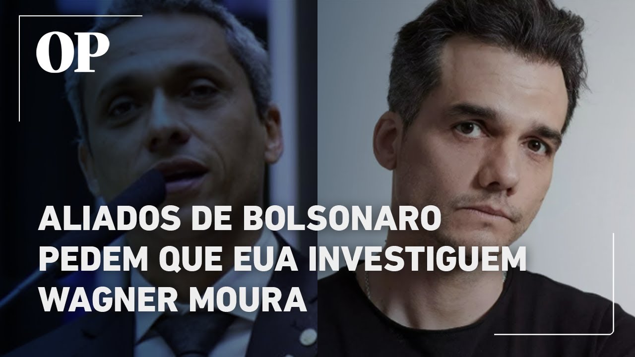Aliados de Bolsonaro pedem que EUA investiguem Wagner Moura