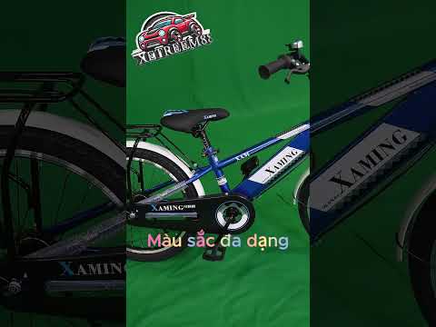Xe Đạp Bé Trai Xaming Bản Đồ Cho Bé 2-10 Tuổi - Đủ Size 12-20 Inch, Kèm Bánh Phụ/Chân Chống