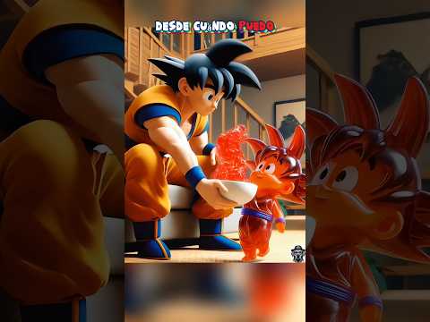 GOKU ES DE GELATINA #dragonball #goku #ia