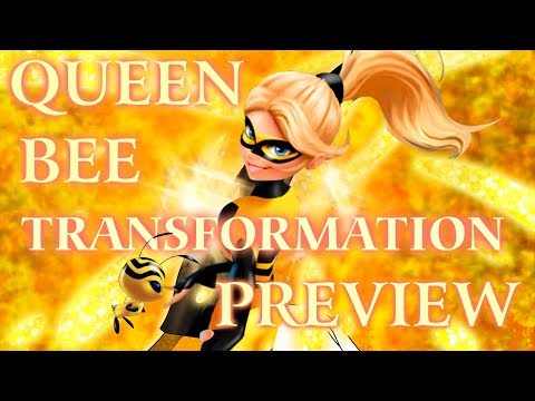 Miraculous Queen Bee Transformation Preview HD!