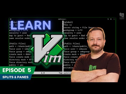 Vim Editing Essentials (Episode 5) - Splitting your Vim Window