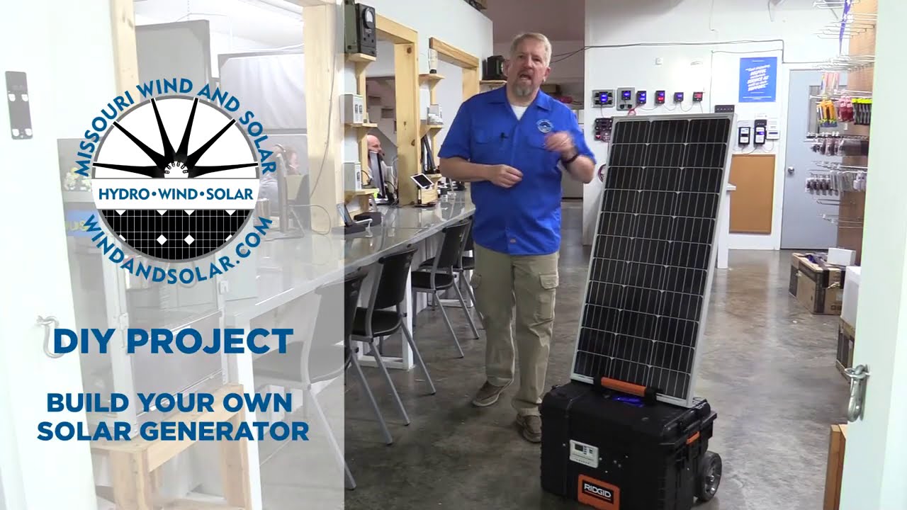 DIY Solar Generator | Missouri Wind and Solar