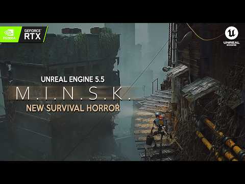 MINSK First Gameplay Demo | New Post-Apocalyptic SURVIVAL HORROR with Robots in Unreal Engine 5