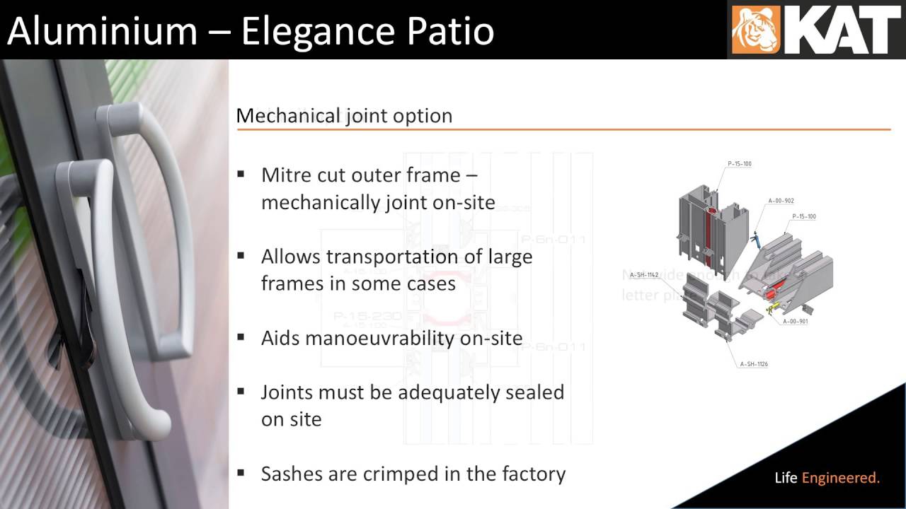 Kat Aluminium elegance Patio Doors