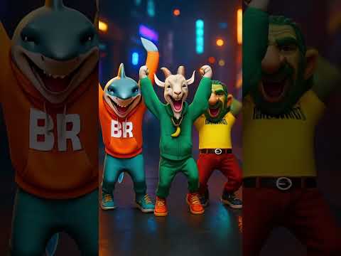 Brainrot Dancing With His Friends #balerinacappuchina #tungtungtungsahur #song#anomali #brainrot