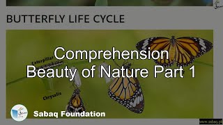 Comprehension Beauty of Nature Part 1