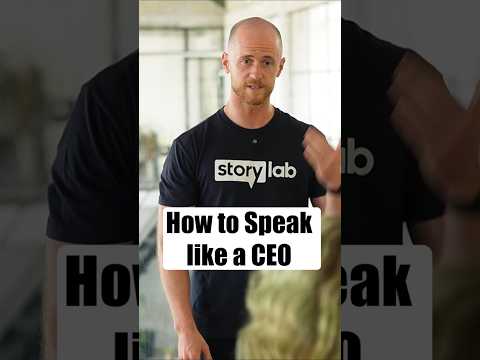 How to Speak Like a CEO