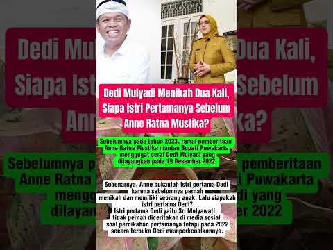 Dedi Mulyadi  Menikah Dua Kali, Siapa Istri Pertamanya  #beritaartisterbaru #trendingshorts #news