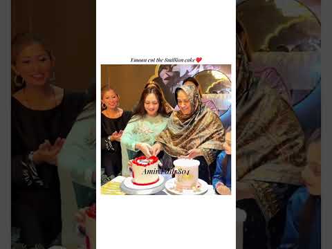 Emaan cut the 8million cake❤|#videoediting |@AmirEdits804