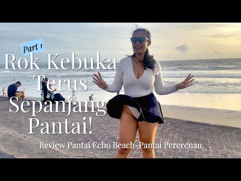 Pantai Full Bule di Bali. Jalan Kaki dari Echo Beach sampai Pantai Pererenan, Canggu-Bali [PART 1]
