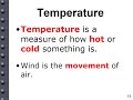 Weather and Atmospheric Concepts