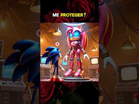 Sonic cria uma mãe robô #IA #toons #desenhos