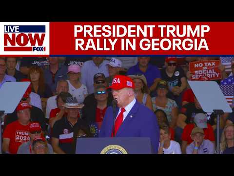 LIVE: President Trump Rally in Dalton, Georgia