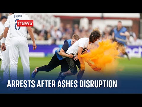 Three arrests after Just Stop Oil disruption at Ashes