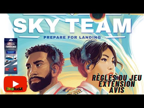 Sky Team + Extension Turbulences - Règles du Jeu + Avis - Scorpion Masqué