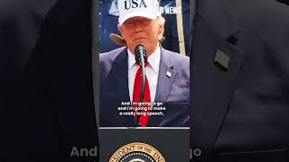 Trump “really long speech#usa #breakingnews #viral
