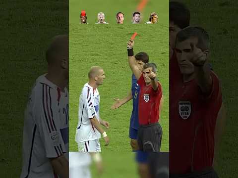 World Cup shocking red cards. 😱