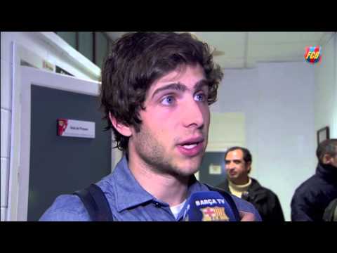 Sergi Roberto: â€œHemos hecho un gran partidoâ€