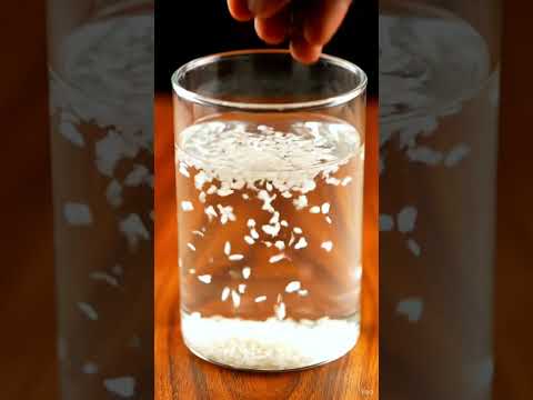 agua de arroz para las flores #plantas #jardin