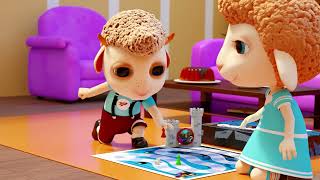 Halloween Adventures | Funny Kids Songs & Cartoon Stories | Dolly and Friends 3D