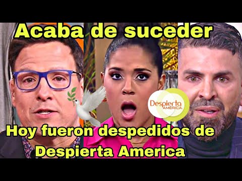 💔Despierta America lamentable noticia FUERON DESPEDIDOS HOY pierden a mas talentos tras crisis