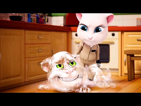 Talking Tom ⭐ Tom Invisível ⭐  Desenhos Animados Engraçados Para Crianças