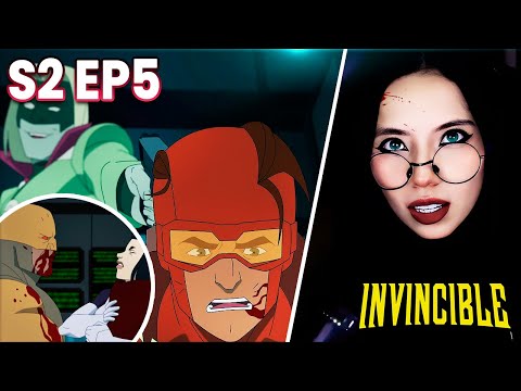 QUE VERG4?! Reacción INVINCIBLE Temporada 2 Episodio 5 - Holisofi