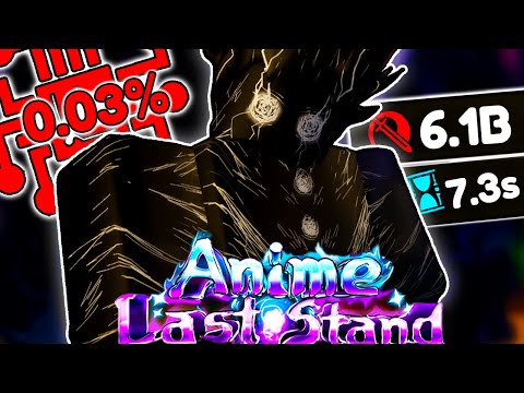 Getting The ULTIMATE *0.03%* MOB In The Halloween Update On Anime Last Stand!