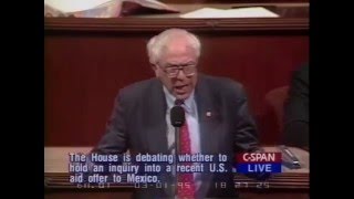 Bernie Sanders: When Do We Bailout the People? (3/1/1995)