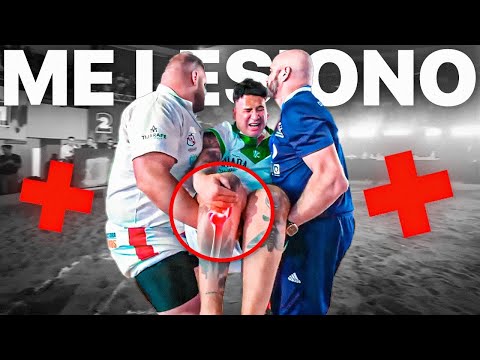 Me ROMPO LA RODILLA Luchando por 1ª Vez **Acabo en el Hospital**