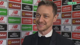 Celtic FC – James McAvoy back at Paradise