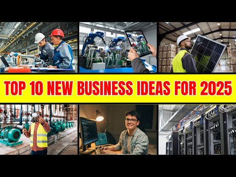 Top 10 New Business Ideas for 2025  || Business Trends to Watch in 2025