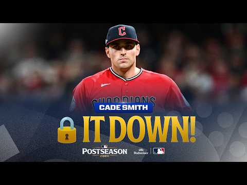 Cade Smith has been DOMINANT out of the Guardians bullpen this Postseason! (11 Ks in 6 games)