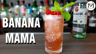 BANANA MAMA - DRINK FÁCIL COM RUM E BANANA !!!