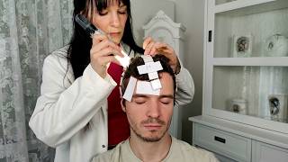 Head Stimulation Therapy Of Muscles & Nerves ASMR