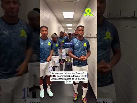 ¿CÁBALA? 🎶 ASÍ SE PREPARAN LOS DEL #MAMELODISUNDOWNS PREVIO A UN PARTIDO 🇿🇦⚽️ | Líbero