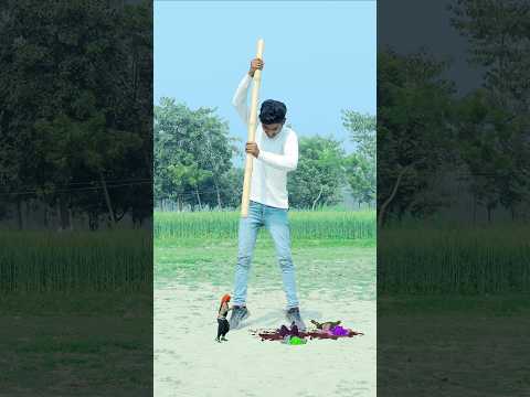 4 Monster vs आदमी #rakshas #funnyvideo #shorts