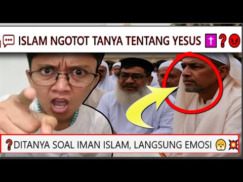 Ngotot Selalu Hina Kekristenan, Ditanya Tentang Islam Langsung Marah... Kelas Kau Coy