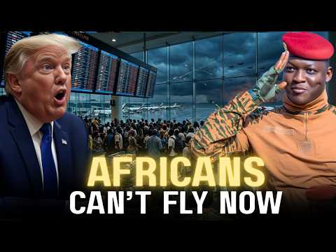 SHOCKING: Iran War Blocks Africa’s Skies — Traoré Issues Warning!